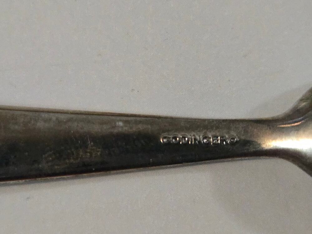 Vintage Godinger Silver Art Co Silverplated Demitasse Spoon
